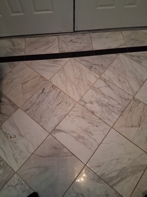 Marble Foyer Today - Completed a Marble Foyer today among three other jobs. Turned out beautifully. Marble Foyer Today - Completed a Marble Foyer today among three other jobs. Turned out beautifully.