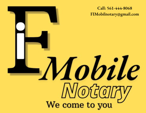 FI Mobile Notary - Mobile notary service for all your document needs. We come to you. FI Mobile Notary - Mobile notary service for all your document needs. We come to you.