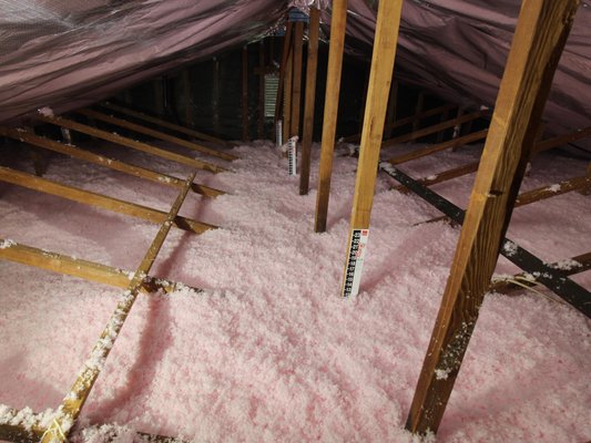 Full Attic Restoration - This shows to process of an attic cleaning from start to finish. First all existing insulation and junk are completely removed. The attic is then left all clean. Thereafter its time to re-insulate with brand new insulation. Attic Construction in the only Certified energy expert (CEE) by Owens Corning in San Diego.