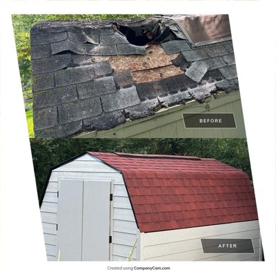 Shed replacement - CPM came out removed and hauled off this 20 year old damaged shed, rebuilt a brand new one in its place.
Another very pleased customer. Shed replacement - CPM came out removed and hauled off this 20 year old damaged shed, rebuilt a brand new one in its place.
Another very pleased customer.