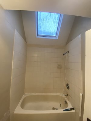 Another job is done bathroom shower, another customer very happy - This was the process to make this bathroom nicer