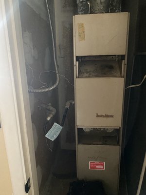 Furnace upgrade. - The older furnace was 30 years plus old. Replace the furnace with a new efficient furnace.