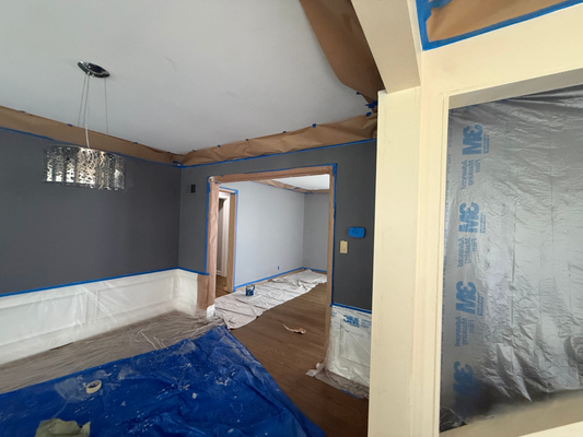 Interior Painting - For this project, our client wanted to update their main living spaces with a clean, modern color palette. HerHaven stepped in to deliver smooth finishes, bright walls, and clean paint lines from start to finish.
Our Interior Painting Process:
Meticulous Prep Work: The secret to a high-end paint job is the prep. We carefully covered the floors, protected the furniture, filled old nail holes, and sanded down imperfections so the finish would be professional.
Crisp, Clean Lines: No wavy edges or sloppy bleeding. We delivered razor-sharp lines along the ceilings, baseboards, and trim for a premium, professional look.
Premium Coverage: Using top-tier, durable paint, we applied even coats that will stand up to everyday life, fingerprints, and scuffs.
Why KC Homeowners Choose HerHaven for Painting:
Background-Checked Professionals: You shouldn't have to worry about who is in your house for a multi-day painting project. Our fully vetted, background-checked team is professional, courteous, and respectful of your space.
Zero Mess Left Behind: When we wrap up a job, we don't leave you with a mess. We pack up our gear, pull the tape, vacuum up any dust, and leave your freshly painted rooms spotless.
Transparent, Upfront Pricing: We provide clear, detailed estimates before the brushes ever touch the wall. No surprise fees, no hidden costs. Interior Painting - For this project, our client wanted to update their main living spaces with a clean, modern color palette. HerHaven stepped in to deliver smooth finishes, bright walls, and clean paint lines from start to finish.
Our Interior Painting Process:
Meticulous Prep Work: The secret to a high-end paint job is the prep. We carefully covered the floors, protected the furniture, filled old nail holes, and sanded down imperfections so the finish would be professional.
Crisp, Clean Lines: No wavy edges or sloppy bleeding. We delivered razor-sharp lines along the ceilings, baseboards, and trim for a premium, professional look.
Premium Coverage: Using top-tier, durable paint, we applied even coats that will stand up to everyday life, fingerprints, and scuffs.
Why KC Homeowners Choose HerHaven for Painting:
Background-Checked Professionals: You shouldn't have to worry about who is in your house for a multi-day painting project. Our fully vetted, background-checked team is professional, courteous, and respectful of your space.
Zero Mess Left Behind: When we wrap up a job, we don't leave you with a mess. We pack up our gear, pull the tape, vacuum up any dust, and leave your freshly painted rooms spotless.
Transparent, Upfront Pricing: We provide clear, detailed estimates before the brushes ever touch the wall. No surprise fees, no hidden costs.
