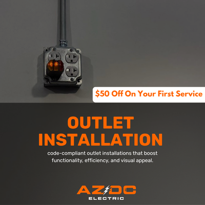 Custom Outlet Installation - Another clean residential upgrade completed ⚡📺

Need outlets added or TV wiring professionally installed? We're here to help.

📍 Scottsdale & Greater Phoenix Area
⚡ Licensed | Bonded | Insured
📄 ROC #355743 | R-11 Electrical
📞 480-618-6661
📧 service@azdcelectric.com
🌐 www.azdcelectric.com

⚡ 0% APR financing available for residential homeowners
📍 Free estimates available

AZ DC Electric installed new outlets and completed concealed wire runs for a wall-mounted TV, giving the homeowner a clean, organized, and professional entertainment setup.

No exposed wires. Safe, code-compliant installation. A cleaner look you'll enjoy every day.

#AZDCElectric #TVInstallation #OutletInstallation #HomeElectrical #ResidentialElectrical #PhoenixElectrician #ScottsdaleElectrician #ArizonaElectrician #HomeUpgrade #ElectricalContractor #CodeCompliant #CleanInstall #HomeImprovement #EntertainmentSetup #LicensedElectrician
