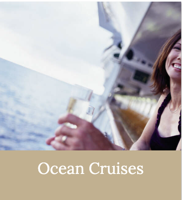 Ocean Cruises - Ocean cruises provide fabulous inclusive vacation experiences from the hidden beaches of the Caribbean to the historic ports of the Mediterranean. Let our Travel Experts plan your next cruise vacation of a lifetime. Ocean Cruises - Ocean cruises provide fabulous inclusive vacation experiences from the hidden beaches of the Caribbean to the historic ports of the Mediterranean. Let our Travel Experts plan your next cruise vacation of a lifetime.