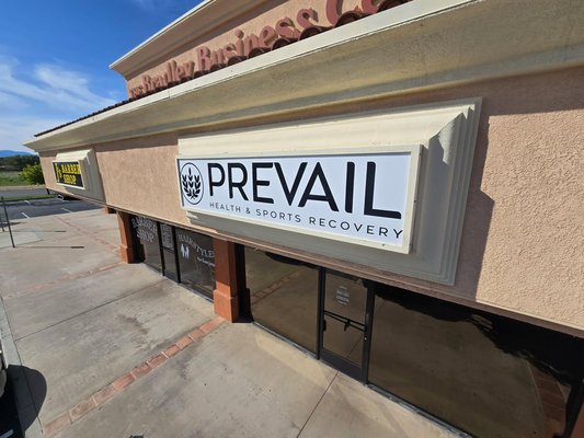 Acrylic sign install with vinyl covering - New acrylic sign installed in Menifee Acrylic sign install with vinyl covering - New acrylic sign installed in Menifee