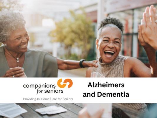 Alzheimer's and Dementia - In-Home Care For Seniors With Memory Loss
Caring for a loved one with Alzheimer’s or dementia can be overwhelming. Our dedicated team, with over a decade of experience in cognitive care, provides 24/7 monitoring to reduce risks and assist with daily tasks.
Beyond care, we offer engaging services to enhance mental sharpness, including games and exercises. Our companions take a proactive approach to detect any balance and mobility issues to help prevent unnecessary falls and injuries, ensuring your loved one’s safety and comfort. Alzheimer's and Dementia - In-Home Care For Seniors With Memory Loss
Caring for a loved one with Alzheimer’s or dementia can be overwhelming. Our dedicated team, with over a decade of experience in cognitive care, provides 24/7 monitoring to reduce risks and assist with daily tasks.
Beyond care, we offer engaging services to enhance mental sharpness, including games and exercises. Our companions take a proactive approach to detect any balance and mobility issues to help prevent unnecessary falls and injuries, ensuring your loved one’s safety and comfort.