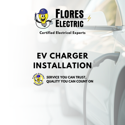 EV Charger Installation + Upgrade. +Repair | Flores Electric - Santa Clara, Sunnyvale, San Jose, Saratoga, & Mountain View - At Flores Electric, we offer comprehensive EV charger installation, upgrade, and repair services tailored to meet the growing demands of electric vehicle owners in San Jose, Atherton, and Los Gatos. Our certified electricians specialize in home and commercial EV charging solutions, ensuring that your charger operates efficiently and safely.
Whether you’re installing a new EV charging station, upgrading an existing setup, or in need of prompt repairs, our experienced team delivers high-quality, customized solutions. We work with all major brands and charging levels, including Level 1, Level 2, and fast-charging stations. EV Charger Installation + Upgrade. +Repair | Flores Electric - Santa Clara, Sunnyvale, San Jose, Saratoga, & Mountain View - At Flores Electric, we offer comprehensive EV charger installation, upgrade, and repair services tailored to meet the growing demands of electric vehicle owners in San Jose, Atherton, and Los Gatos. Our certified electricians specialize in home and commercial EV charging solutions, ensuring that your charger operates efficiently and safely.
Whether you’re installing a new EV charging station, upgrading an existing setup, or in need of prompt repairs, our experienced team delivers high-quality, customized solutions. We work with all major brands and charging levels, including Level 1, Level 2, and fast-charging stations.