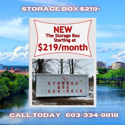 Storage Box Starting at $219/Month - Storage Box Starting at $219/Month