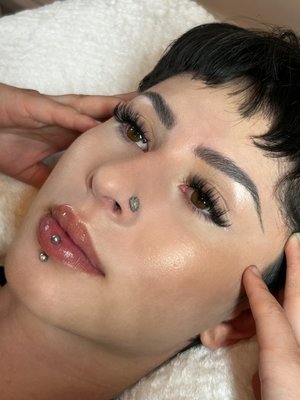 Wispy Wet Set Lash Extensions - Wispy Wet Set Lash Extensions
Cost $160 Wispy Wet Set Lash Extensions - Wispy Wet Set Lash Extensions
Cost $160