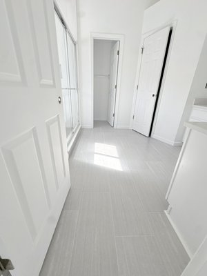 Full home remodel - This full-home remodel brought a complete transformation from top to bottom. The kitchen was upgraded with brand-new tile flooring, giving the space a clean and durable finish perfect for everyday living and entertaining. Throughout the main living areas and all walkways, new tile flooring was installed to create a cohesive, modern flow across the home.
The bathrooms were fully refreshed, featuring custom tile work with a decorative accent tile paired with standard shower tile for a balanced, elevated look. One of the showers was completely redone, including updated tile installation designed for both style and long-term durability.
In the bedrooms, luxury vinyl plank (LVP) flooring was installed, adding warmth, comfort, and a low-maintenance finish that complements the rest of the home’s upgrades.
From flooring to detailed tile work, every space was thoughtfully updated to create a unified, modern, and move-in-ready home. Full home remodel - This full-home remodel brought a complete transformation from top to bottom. The kitchen was upgraded with brand-new tile flooring, giving the space a clean and durable finish perfect for everyday living and entertaining. Throughout the main living areas and all walkways, new tile flooring was installed to create a cohesive, modern flow across the home.
The bathrooms were fully refreshed, featuring custom tile work with a decorative accent tile paired with standard shower tile for a balanced, elevated look. One of the showers was completely redone, including updated tile installation designed for both style and long-term durability.
In the bedrooms, luxury vinyl plank (LVP) flooring was installed, adding warmth, comfort, and a low-maintenance finish that complements the rest of the home’s upgrades.
From flooring to detailed tile work, every space was thoughtfully updated to create a unified, modern, and move-in-ready home.