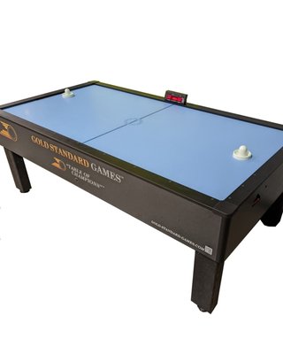 disassembling and then reassembling an air hockey table. - Today was not a standard job, but everything worked out. It's nice to help good people. disassembling and then reassembling an air hockey table.