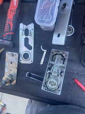 Commercial lockout - Keypad lock broken leaving customer locked out