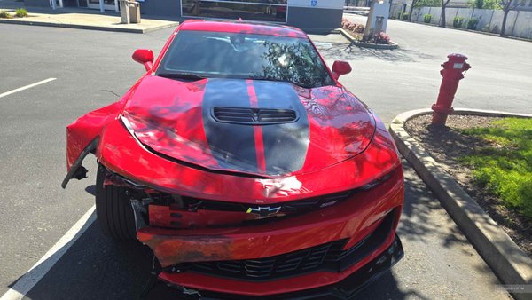 2020 Camaro 2SS - Brought back this 2020 Camaro 2SS from damage to flawless condition.