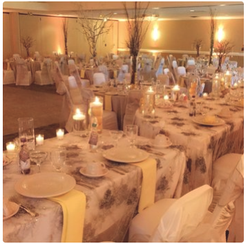 Wedding and Reception - This wedding and reception included sophsticated decor such as crystal, floral arrrangements and candlelit centerpieces. The reception featured a sit-down dinner with multiple courses, & live music. The Bride was so happy with her special day. Wedding and Reception - This wedding and reception included sophsticated decor such as crystal, floral arrrangements and candlelit centerpieces. The reception featured a sit-down dinner with multiple courses, & live music. The Bride was so happy with her special day.