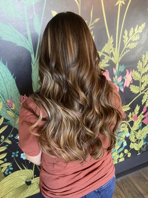 Cocoa and hazelnut Balayage - This brunette wanted to add some light pieces to add depth and richness… and boy did it turn out gorgeous!! Cocoa and hazelnut Balayage - This brunette wanted to add some light pieces to add depth and richness… and boy did it turn out gorgeous!!