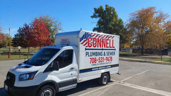 New Connell Plumbing & Sewer Truck! - Check out our new Truck for Connell Plumbing & Sewer!