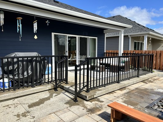 Multi aluminum handrail projects - We’ve installed multiple aluminum handrails in various communities along with HOA senior communities. Multi aluminum handrail projects - We’ve installed multiple aluminum handrails in various communities along with HOA senior communities.