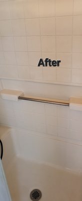 cleaned bathroom! - this restroom hasn't been cleaned in a long time! cleaned bathroom! - this restroom hasn't been cleaned in a long time!