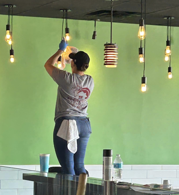 Restaurant Cleaning - This was a recent restaurant cleaning that the Shiniest Clean did! Restaurant Cleaning - This was a recent restaurant cleaning that the Shiniest Clean did!