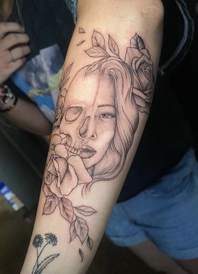 Jasmine - Our artist Jasmine is a very outgoing artist that loves doing fine line work, black and grey and mandala style tattoos. Does accept Walk Ins. Instagram @minaink Jasmine - Our artist Jasmine is a very outgoing artist that loves doing fine line work, black and grey and mandala style tattoos. Does accept Walk Ins. Instagram @minaink