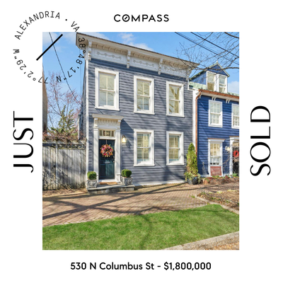 JUST SOLD in Old Town Alexandria! - My clients purchased this home in 2018 for $1,260,000 and just sold in 2023 for $1,800,000 (and didn't do any major renovations). Pretty solid investment! I staged, had a great open house, and sold it in one weekend. JUST SOLD in Old Town Alexandria! - My clients purchased this home in 2018 for $1,260,000 and just sold in 2023 for $1,800,000 (and didn't do any major renovations). Pretty solid investment! I staged, had a great open house, and sold it in one weekend.