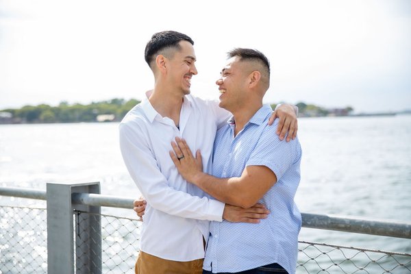 Engagements & Couples - Newly engaged and want to get rid of the wedding day photo jitters in a low-stress setting? Need a range of Save The Date photos that satisfy both you, your s/o and your family? Or perhaps you're looking to propose to your love (eee!) and need someone to help you discreetly pull off your master plan. Whether your love story is just beginning or your history runs deep, you have a special connection that cannot be replicated, and I'm here to help you show it off.
I welcome couples of all backgrounds and stand in strong support of the LGBTQ+ community. I aim to provide a safe and loving environment that celebrates your relationship and all of its beauty, and have a zero tolerance policy for discrimination. Love is love is love. Engagements & Couples - Newly engaged and want to get rid of the wedding day photo jitters in a low-stress setting? Need a range of Save The Date photos that satisfy both you, your s/o and your family? Or perhaps you're looking to propose to your love (eee!) and need someone to help you discreetly pull off your master plan. Whether your love story is just beginning or your history runs deep, you have a special connection that cannot be replicated, and I'm here to help you show it off.
I welcome couples of all backgrounds and stand in strong support of the LGBTQ+ community. I aim to provide a safe and loving environment that celebrates your relationship and all of its beauty, and have a zero tolerance policy for discrimination. Love is love is love.