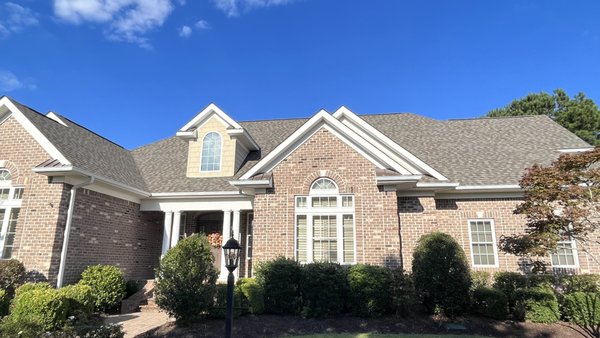 Insurance Paid Roof Replacement - A roof replacement can be a transformative experience for any homeowner, and when it comes to an 18-year-old home, it can breathe new life into the entire property. In this case, the roof replacement was not only a rejuvenating endeavor but also a necessity due to roof damage, and what made it even more manageable was that it was paid for by insurance - featuring CertainTeed Landmark Pro Shingles in the stunning Weathered Wood color.
Upon identifying the need for a roof replacement, the homeowner reached out to us to assess the extent of the damage and we recommend the best course of action. In many cases, especially when roof damage is caused by unexpected events like storms or hail, homeowners can rely on their insurance policies to help cover the costs of the necessary repairs or replacements. This financial assistance can significantly alleviate the burden on homeowners, making the process of replacing a roof more manageable.
Choosing CertainTeed Landmark Pro Shingles in Weathered Wood
Selecting the right roofing materials is a pivotal decision in any roof replacement project. In this instance, the homeowner opted for CertainTeed Landmark Pro Shingles in the captivating Weathered Wood color. These shingles are renowned for their durability, aesthetics, and overall quality. Streak free for 30 years!
Durability: CertainTeed Landmark Pro Shingles are engineered to withstand the toughest of weather conditions. Their superior durability ensures that the new roof will protect the home for many years to come, even in the face of North Carolina's ever-changing climate.
Aesthetics: The Weathered Wood color choice is a testament to the homeowner's excellent taste. Weathered Wood shingles offer a timeless, natural appearance that complements the home's overall aesthetic. The color blends seamlessly with the surroundings, creating an inviting and picturesque exterior.
Quality: CertainTeed is a respected name in the roofing industry, known for producing high-quality shingles that are trusted by homeowners and contractors alike. The Landmark Pro line, in particular, is celebrated for its exceptional performance.
The Transformation
As the roof replacement project progressed, the transformation of the 18-year-old home became evident. The old, damaged roof was expertly removed, and the new CertainTeed Landmark Pro Shingles in Weathered Wood were installed meticulously by our skilled roofing professionals. The result was not just a functional new roof but also a stunning enhancement to the home's curb appeal.
The Weathered Wood color, with its warm and inviting tones, breathed new life into the home's exterior. It complemented the architecture and landscaping, elevating the overall visual appeal of the property. Passersby couldn't help but notice the striking transformation, and the homeowner undoubtedly took pride in their revitalized home.
The Benefits of Insurance Coverage
The fact that this roof replacement was fully covered by insurance was a significant advantage for the homeowner. Insurance coverage for roof damage can alleviate a substantial financial burden, making it feasible to invest in high-quality roofing materials like CertainTeed Landmark Pro Shingles. This not only ensures a long-lasting and dependable roof but also enhances the home's value.
Furthermore, insurance coverage often involves a thorough assessment of the roof's condition by experienced professionals. This evaluation can identify underlying issues that may not be immediately apparent, allowing for comprehensive repairs or replacements that address all potential problems. In this way, insurance coverage can contribute to the long-term structural integrity of the home. Finding unknown damage after the old shingles were removed, in this homeowners project added no additional out of pocket costs.
In the end, the story of this 18-year-old home's roof replacement is one of renewal, protection, and transformation. It exemplifies the importance of timely maintenance and repair, the value of high-quality roofing materials, and the benefits of insurance coverage in ensuring the longevity and beauty of a home.
This project serves as a reminder that a well-maintained and visually appealing roof is not only an essential component of a home's protection but also a key element in its overall charm and value. It underscores the significance of investing in quality roofing materials and professional installation to ensure the roof's resilience and aesthetic appeal for many years to come. Insurance Paid Roof Replacement - A roof replacement can be a transformative experience for any homeowner, and when it comes to an 18-year-old home, it can breathe new life into the entire property. In this case, the roof replacement was not only a rejuvenating endeavor but also a necessity due to roof damage, and what made it even more manageable was that it was paid for by insurance - featuring CertainTeed Landmark Pro Shingles in the stunning Weathered Wood color.
Upon identifying the need for a roof replacement, the homeowner reached out to us to assess the extent of the damage and we recommend the best course of action. In many cases, especially when roof damage is caused by unexpected events like storms or hail, homeowners can rely on their insurance policies to help cover the costs of the necessary repairs or replacements. This financial assistance can significantly alleviate the burden on homeowners, making the process of replacing a roof more manageable.
Choosing CertainTeed Landmark Pro Shingles in Weathered Wood
Selecting the right roofing materials is a pivotal decision in any roof replacement project. In this instance, the homeowner opted for CertainTeed Landmark Pro Shingles in the captivating Weathered Wood color. These shingles are renowned for their durability, aesthetics, and overall quality. Streak free for 30 years!
Durability: CertainTeed Landmark Pro Shingles are engineered to withstand the toughest of weather conditions. Their superior durability ensures that the new roof will protect the home for many years to come, even in the face of North Carolina's ever-changing climate.
Aesthetics: The Weathered Wood color choice is a testament to the homeowner's excellent taste. Weathered Wood shingles offer a timeless, natural appearance that complements the home's overall aesthetic. The color blends seamlessly with the surroundings, creating an inviting and picturesque exterior.
Quality: CertainTeed is a respected name in the roofing industry, known for producing high-quality shingles that are trusted by homeowners and contractors alike. The Landmark Pro line, in particular, is celebrated for its exceptional performance.
The Transformation
As the roof replacement project progressed, the transformation of the 18-year-old home became evident. The old, damaged roof was expertly removed, and the new CertainTeed Landmark Pro Shingles in Weathered Wood were installed meticulously by our skilled roofing professionals. The result was not just a functional new roof but also a stunning enhancement to the home's curb appeal.
The Weathered Wood color, with its warm and inviting tones, breathed new life into the home's exterior. It complemented the architecture and landscaping, elevating the overall visual appeal of the property. Passersby couldn't help but notice the striking transformation, and the homeowner undoubtedly took pride in their revitalized home.
The Benefits of Insurance Coverage
The fact that this roof replacement was fully covered by insurance was a significant advantage for the homeowner. Insurance coverage for roof damage can alleviate a substantial financial burden, making it feasible to invest in high-quality roofing materials like CertainTeed Landmark Pro Shingles. This not only ensures a long-lasting and dependable roof but also enhances the home's value.
Furthermore, insurance coverage often involves a thorough assessment of the roof's condition by experienced professionals. This evaluation can identify underlying issues that may not be immediately apparent, allowing for comprehensive repairs or replacements that address all potential problems. In this way, insurance coverage can contribute to the long-term structural integrity of the home. Finding unknown damage after the old shingles were removed, in this homeowners project added no additional out of pocket costs.
In the end, the story of this 18-year-old home's roof replacement is one of renewal, protection, and transformation. It exemplifies the importance of timely maintenance and repair, the value of high-quality roofing materials, and the benefits of insurance coverage in ensuring the longevity and beauty of a home.
This project serves as a reminder that a well-maintained and visually appealing roof is not only an essential component of a home's protection but also a key element in its overall charm and value. It underscores the significance of investing in quality roofing materials and professional installation to ensure the roof's resilience and aesthetic appeal for many years to come.
