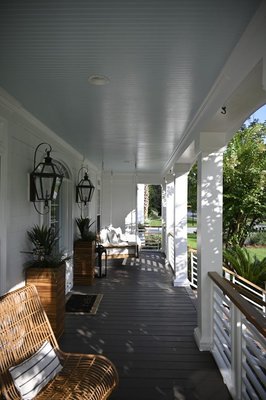 Exterior painting color change - This was a total repaint from dark grey to white with new custom built shutters and new cuts railings installed on the front porch. Exterior painting color change - This was a total repaint from dark grey to white with new custom built shutters and new cuts railings installed on the front porch.