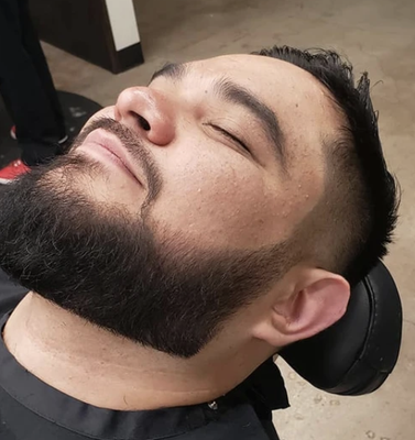 Shave and Trim - Expert beard trims and shaping to keep your beard in perfect form; traditional hot towel shaves for that clean, smooth finish. Shave and Trim - Expert beard trims and shaping to keep your beard in perfect form; traditional hot towel shaves for that clean, smooth finish.
