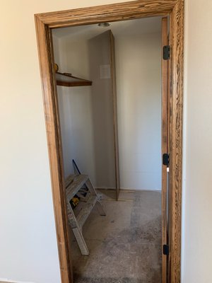 Firestone job - Adding shelves