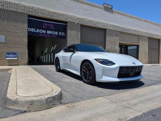 2024 Nissan "Z" - Amazing Finish on this Z, we installed Ceramic Window Tint to reject a ton of heat and create an aesthetic look to take a ride in! 2024 Nissan "Z" - Amazing Finish on this Z, we installed Ceramic Window Tint to reject a ton of heat and create an aesthetic look to take a ride in!