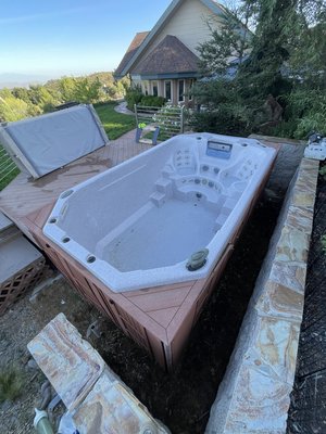 Spa Removal - Our team recently tackled the removal and disposal of a large 10-seat hot tub from a residential backyard. The project involved navigating tight spaces and safely disconnecting utilities. Using specialized equipment, we carefully demolished the hot tub and left the area clean and ready for reuse. Spa Removal - Our team recently tackled the removal and disposal of a large 10-seat hot tub from a residential backyard. The project involved navigating tight spaces and safely disconnecting utilities. Using specialized equipment, we carefully demolished the hot tub and left the area clean and ready for reuse.