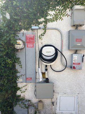 EV Charger Installation in Los Angeles - We offer professional installation of 240V hardwired electric vehicle (EV) chargers. 
Our team ensures that the installation process is safe, efficient, and compliant with local codes and regulations.