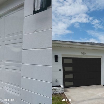 A Fresh Look, A Stronger Door - Transformed the curb appeal of this home with a beautiful new garage door. A Fresh Look, A Stronger Door - Transformed the curb appeal of this home with a beautiful new garage door.