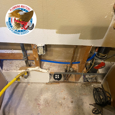 Expert Leak Detection & Slab Leak Repair – Plumbing MATTers - Have you noticed water damage, high water bills, or damp spots in your home? It could be a slab leak. At Plumbing MATTers Rooter & Plumbing Services, we specialize in advanced leak detection and slab leak repair to protect your home and prevent costly damage.
Our licensed and insured plumbers use state-of-the-art technology to accurately locate leaks under your concrete slab without unnecessary demolition. Once the leak is found, we provide efficient, long-lasting repairs with minimal disruption to your home.
As a family-owned and operated business, we treat every customer like part of our family, communicating clearly and ensuring your satisfaction from start to finish.
Let My Family Help Your Family. Don’t wait—call Plumbing MATTers today to schedule expert leak detection and repair! Expert Leak Detection & Slab Leak Repair – Plumbing MATTers - Have you noticed water damage, high water bills, or damp spots in your home? It could be a slab leak. At Plumbing MATTers Rooter & Plumbing Services, we specialize in advanced leak detection and slab leak repair to protect your home and prevent costly damage.
Our licensed and insured plumbers use state-of-the-art technology to accurately locate leaks under your concrete slab without unnecessary demolition. Once the leak is found, we provide efficient, long-lasting repairs with minimal disruption to your home.
As a family-owned and operated business, we treat every customer like part of our family, communicating clearly and ensuring your satisfaction from start to finish.
Let My Family Help Your Family. Don’t wait—call Plumbing MATTers today to schedule expert leak detection and repair!