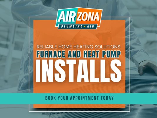 Furnace & Heat Pump Installs: Reliable Home Heating Solutions - Even in the desert, having a reliable heating system is essential for comfort and safety during the cooler months. This portfolio highlights our expertise in professional furnace and heat pump installation, ensuring your home is always cozy and warm when you need it most.
We offer modern, high-efficiency furnaces and versatile heat pumps that provide cost-effective heating solutions. Heat pumps are an excellent dual-purpose option, providing both heating in winter and highly efficient cooling in summer. Our skilled team will help you select the perfect American Standard system size and model for your home's unique needs, guaranteeing optimal operation and energy savings.
We focus on flawless installation, minimizing disruption and maximizing the lifespan and efficiency of your new heater. Our commitment to quality is affirmed by our robust warranty package: every installation comes with a comprehensive 10-Year Parts and 2-Year Labor Warranty and the assurance of our No Lemon Guarantee. Explore our valuable offers, which include up to $2,500 back on qualifying installs or even a FREE furnace with a qualifying HVAC system replacement. Don't wait for the cold to set in—secure a reliable, high-performance heating solution from your trusted local, family-owned experts. Furnace & Heat Pump Installs: Reliable Home Heating Solutions - Even in the desert, having a reliable heating system is essential for comfort and safety during the cooler months. This portfolio highlights our expertise in professional furnace and heat pump installation, ensuring your home is always cozy and warm when you need it most.
We offer modern, high-efficiency furnaces and versatile heat pumps that provide cost-effective heating solutions. Heat pumps are an excellent dual-purpose option, providing both heating in winter and highly efficient cooling in summer. Our skilled team will help you select the perfect American Standard system size and model for your home's unique needs, guaranteeing optimal operation and energy savings.
We focus on flawless installation, minimizing disruption and maximizing the lifespan and efficiency of your new heater. Our commitment to quality is affirmed by our robust warranty package: every installation comes with a comprehensive 10-Year Parts and 2-Year Labor Warranty and the assurance of our No Lemon Guarantee. Explore our valuable offers, which include up to $2,500 back on qualifying installs or even a FREE furnace with a qualifying HVAC system replacement. Don't wait for the cold to set in—secure a reliable, high-performance heating solution from your trusted local, family-owned experts.