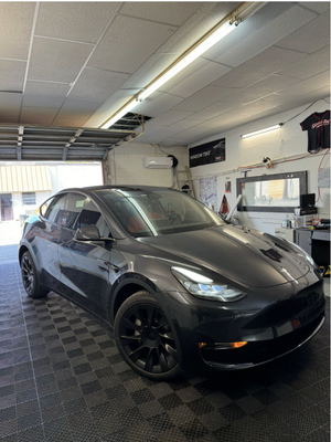 Tesla Tints - Tesla Window Tinting: What to Know
Benefits:

Reduces interior heat
Protects interior materials from UV damage
Enhances privacy
Improves vehicle appearance
Types of Tint:

Dyed Film: Budget option, basic heat/UV protection.
Carbon Film: Better UV protection, doesn’t fade.
Ceramic Film: Superior heat & UV rejection, no signal interference, more expensive.
Considerations for Teslas:

Tesla roofs, especially Model 3/Y, have large glass sections—choose a tint shop with Tesla experience.
Some states have strict tint laws—make sure your choice complies with local regulations.
Rear window installations may be trickier due to Tesla’s single-piece glass.