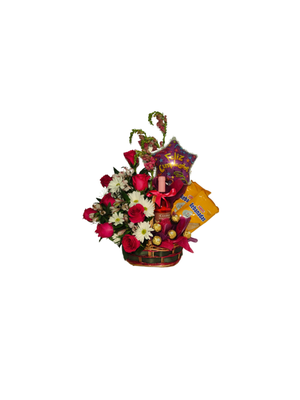 Snack and Candy Arrangements - We customize your gift with a variety of snack-only or flowers and snacks arrangements. Snack and Candy Arrangements - We customize your gift with a variety of snack-only or flowers and snacks arrangements.