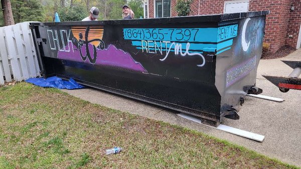 Fencing - Old fence, meet new dumpster. We haul it away, so your yard gets its glow-up! 🪄