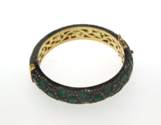 Bracelets - Hand Crafted, Sterling Silver Bracelets with 22 carat gold and natural gemstones. Bracelets - Hand Crafted, Sterling Silver Bracelets with 22 carat gold and natural gemstones.