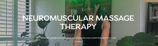 Neuromuscular Massage Therapy - What is a
Neuromuscular massage?
Neuromuscular massage therapy targets the kinetic chains of the body and addresses fascial imbalances to realign the body using it's natural intelligence. 

This technique uses deep, slow pressure that targets specific trails of pain. Vanessa will use breath, muscle engagement and movement during your bodywork session such as a pin and stretch technique. 

What it is not:
It is not a full-body massage. A specific region will be addressed during each bodywork session and build upon each other.