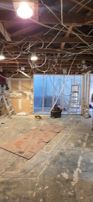 Kitchen Remodel - This was an older kitchen and Clearwater with low ceilings and fluorescent lighting we removed all the soffits created can lights new cabinets countertops removed walls and opened it up to add Beauty and functionality.