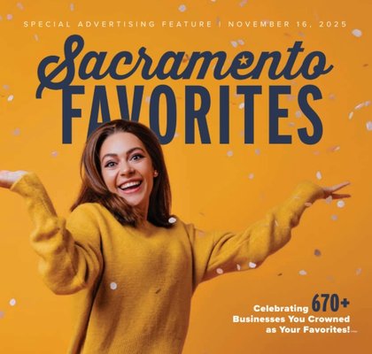Sacramento Favorite! - We are proud to be a part of the 2025 Best of Sacramento businesses Sacramento Favorite! - We are proud to be a part of the 2025 Best of Sacramento businesses