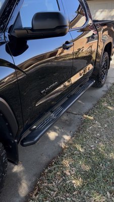 Toyota Tundra Exterior - This exterior detail was done on a Toyota Tundra that had a lot of road salt on after the winter storm in Texas. Client made the smartest decision and contacted us to schedule an appointment to take care of this before it started to damage their paint and car. If you want to preserve your cars value and looks, schedule an appointment with us and we'll make it happen.