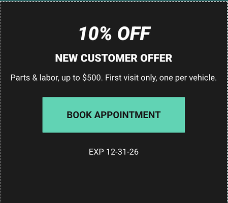10% OFF NEW CUSTOMER OFFER - From routine maintenance to major repairs, Everflux Service keeps drivers across Del Valle and greater Austin on the road. BBB Accredited and a licensed Texas emissions inspection station, we're right around the corner and ready to book. 10% OFF NEW CUSTOMER OFFER - From routine maintenance to major repairs, Everflux Service keeps drivers across Del Valle and greater Austin on the road. BBB Accredited and a licensed Texas emissions inspection station, we're right around the corner and ready to book.