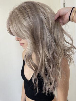 All-Over Bleach & Color - Dive into our portfolio, a visual feast of full bleach and color hair transformations that radiate bold creativity and individual style. Be inspired by the stunning results achieved by our talented team, and take the first step towards unlocking your own hair dreams. Ready to elevate your look? Schedule your appointment now and let us craft a masterpiece tailored just for you.
