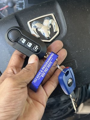 2018 Dodge ProMaster
All Keys Lost - repairman arrives at a job site, ready to fix a broken appliance. As he reaches for his tools, he realizes with a sinking feeling that his keyring, which holds the key to his work van keys, where missing. He frantically checks his pockets, his work belt, and even retraces his steps back to his vehicle, but the key is nowhere to be found. The repairman called 702 KEYS & REMOTES within 35 mins of arrival I had resolved his issue with 2 new keys 2018 Dodge ProMaster
All Keys Lost - repairman arrives at a job site, ready to fix a broken appliance. As he reaches for his tools, he realizes with a sinking feeling that his keyring, which holds the key to his work van keys, where missing. He frantically checks his pockets, his work belt, and even retraces his steps back to his vehicle, but the key is nowhere to be found. The repairman called 702 KEYS & REMOTES within 35 mins of arrival I had resolved his issue with 2 new keys