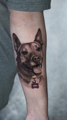 Realistic Pet Portraits & Memorials - Jose Contreras - Capturing the Spirit of Your Companion: Realistic Pet Portraits by Jose Contreras.

Specialized in high-end black and grey realism, Jose Contreras brings a unique level of soul and detail to every pet portrait. Based in Austin, TX, Jose understands that a pet tattoo is more than just art—it’s a lasting tribute to a beloved family member.

Why choose Jose for your pet’s tribute:

Lifelike Detail: Using advanced black and grey techniques, Jose focuses on capturing the specific textures of fur, the depth in the eyes, and the unique expressions that define your pet’s personality.

Custom Composition: Every portrait is custom-designed to flow with your body’s anatomy, ensuring the piece looks natural and striking from every angle.

Healed Results: Jose’s mastery of contrast and high detailed work ensures that your portrait remains clear and beautiful as it heals over the years.

Memorial Expertise: Jose has extensive experience working with memorial pieces, treating every project with the utmost respect and artistic dedication.

View our full gallery and start your consultation at:
www.josecontrerasart.com