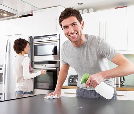 One time cleaning - 3 bedrooms - 2 bathrooms - 2cleaners - 3hours ( 6man hours ) - $240.00